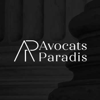 Identité visuelle avocats - Cabinet Avocats Paradis