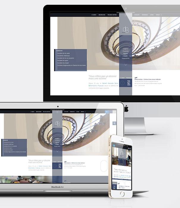 Création site internet avocats - Cabinet d'avocats Benayoun