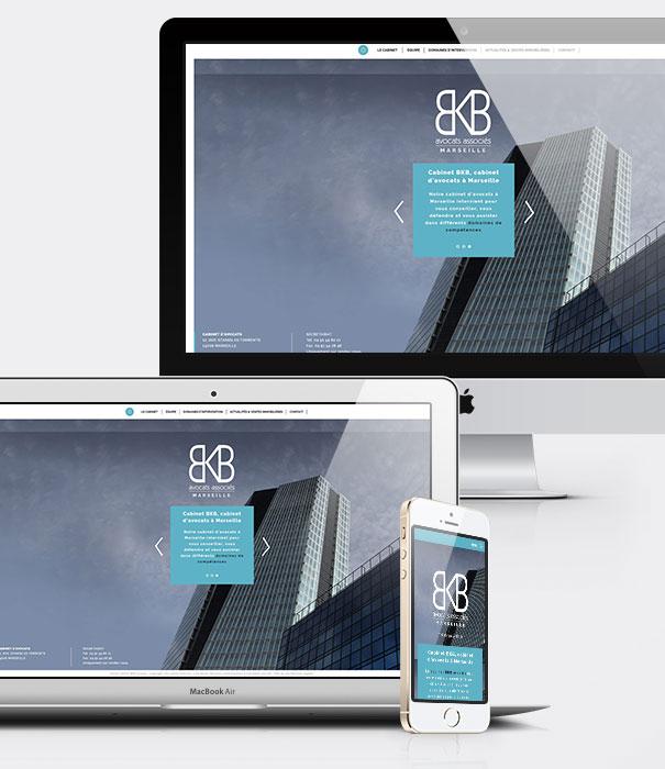 Site internet avocats - Cabinet BKB