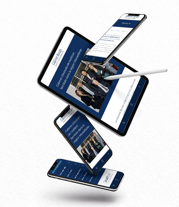 Site pour le cabinet Bonan Avocats