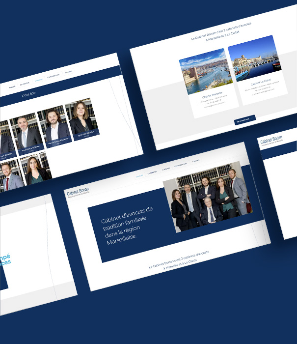 Site internet avocats - Bonan