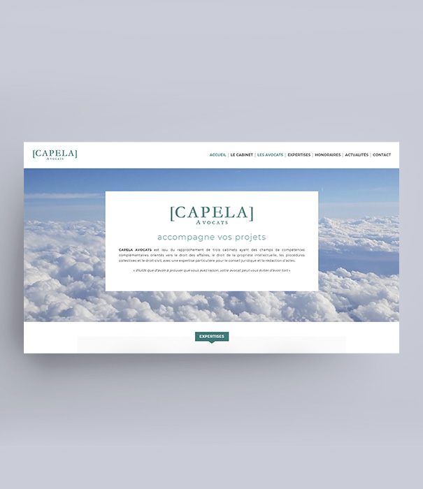 Création site internet pour avocat