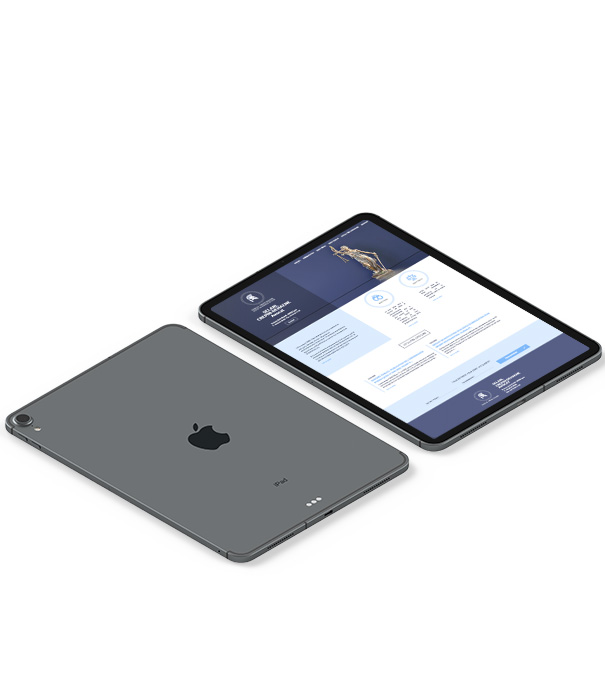 Site internet avocat responsive - Cabinet Crépin Dehaene