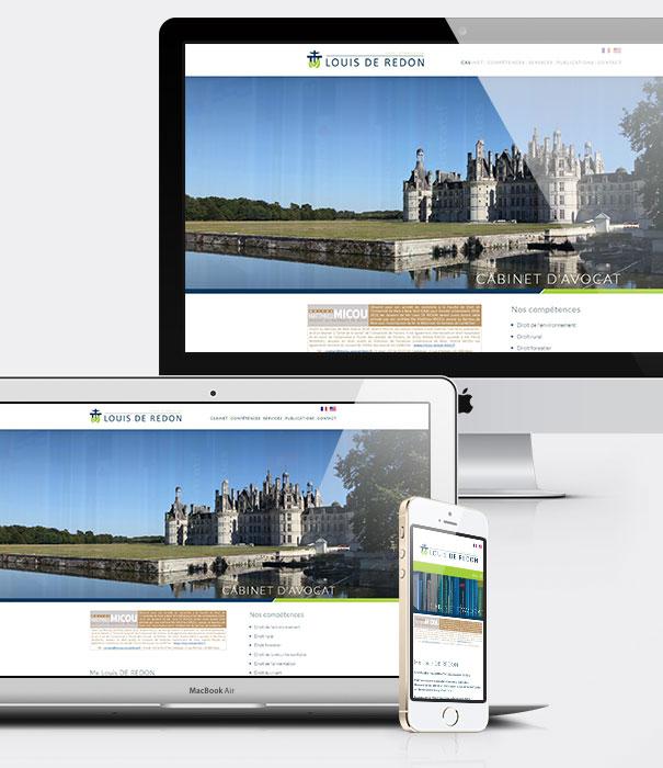 Site internet avocats - Cabinet d'avocats De Redon