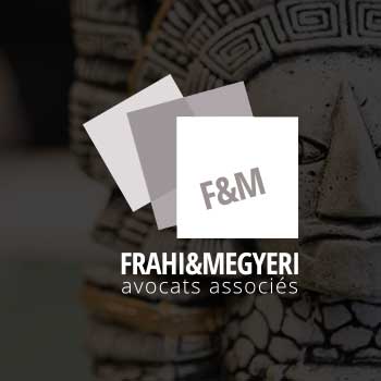 Création logo avocats - Cabinet Frahi & Megyeri