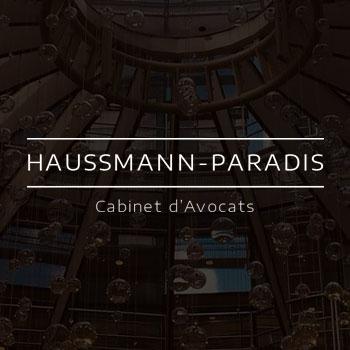 Création site internet pour avocat - Cabinet Haussmann Paradis
