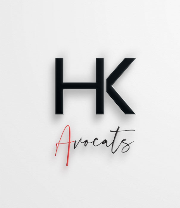 Identité visuelle cabinet d'avocat - Cabinet HK Avocats