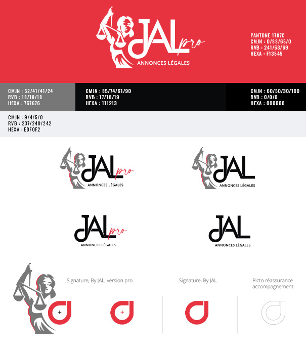 Identité visuelle JAL