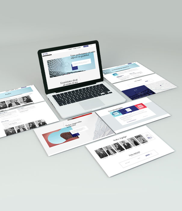 Site internet pour avocat - Cabinet KMB