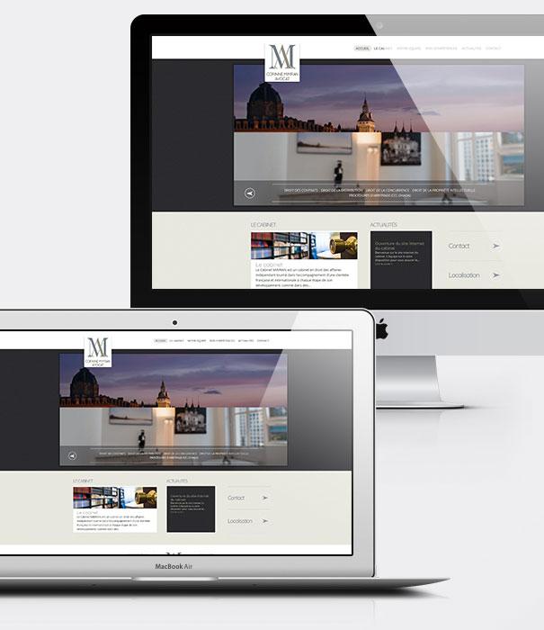 Création site internet avocats - Cabinet Mimran