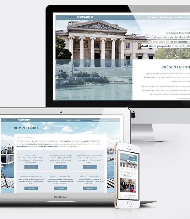 Site internet avocats - Cabinet d'avocat Morabito