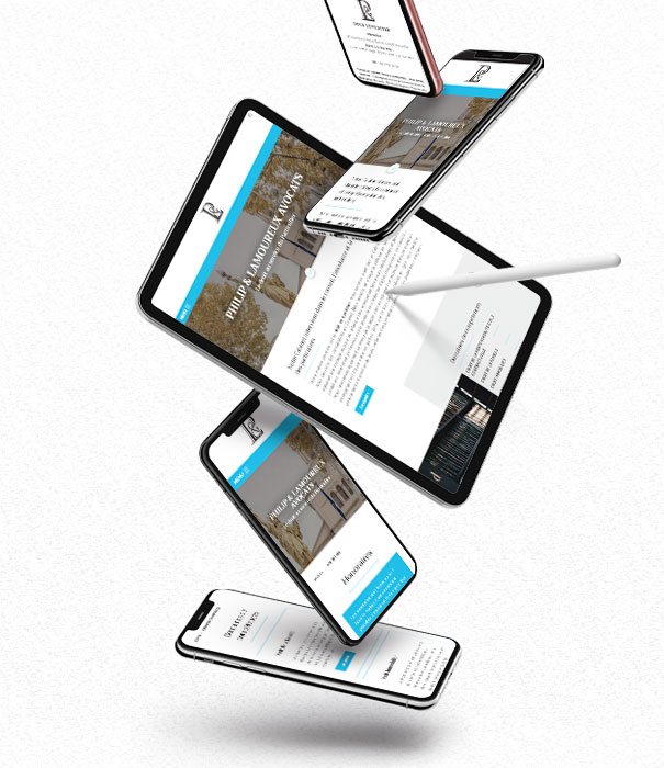 Création site internet avocat - Cabinet Philip & Lamoureux