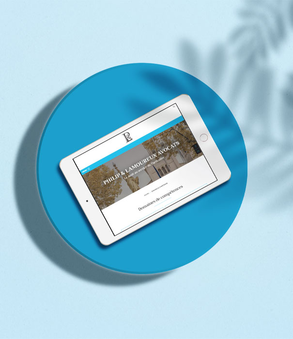 Site internet avocats - Cabinet Philip & Lamoureux