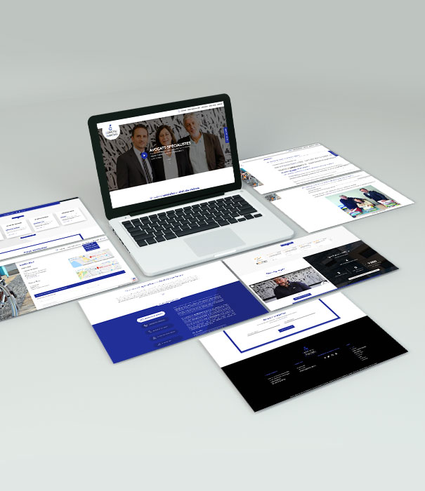 Création de site internet pour avocats - Cabinet PCA