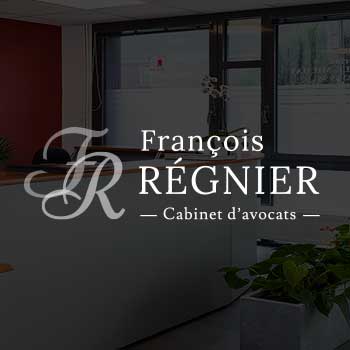 Communication print avocats - Création logo - Cabinet d'avocat Regnier