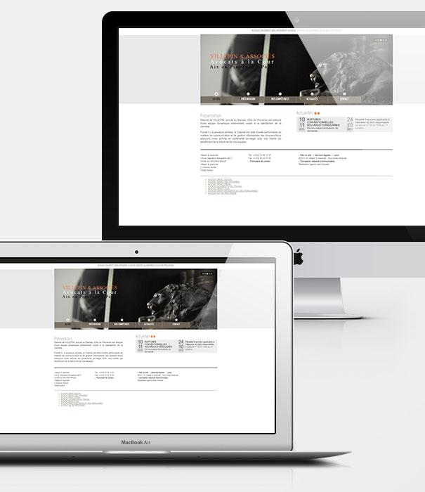 Site internet avocats - Cabinet d'avocats Villepin & Associés
