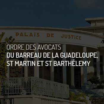 Logo pour cabinet d'avocats - Barreau de Guadeloupe