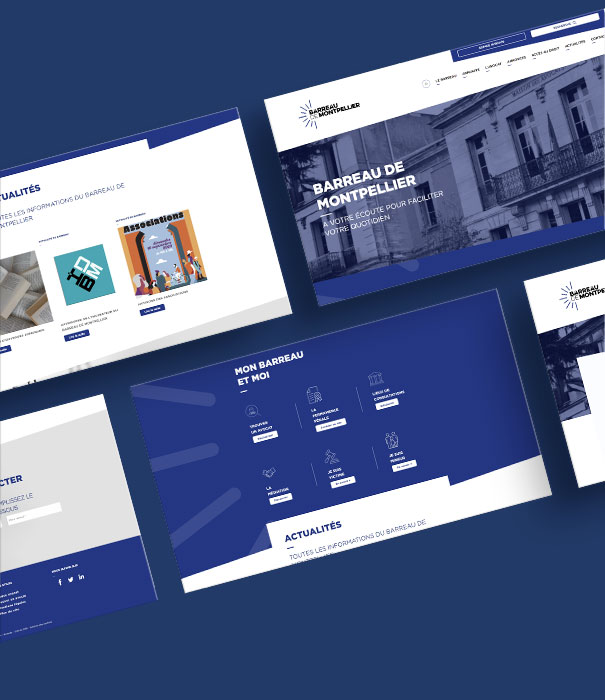 Visuel Landing page Barreau de Montpellier