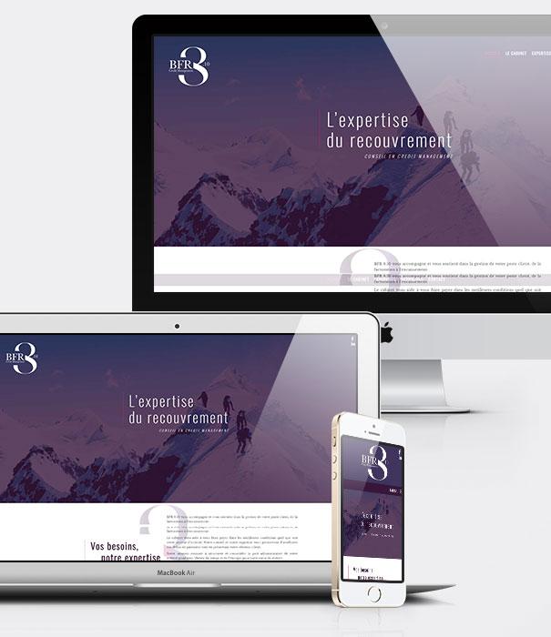 Création site internet avocats - Cabinet BFR 8.10