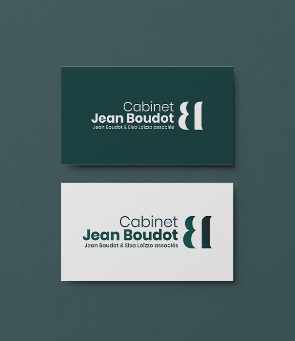 Visuel carte de visite cabinet BOUDOT