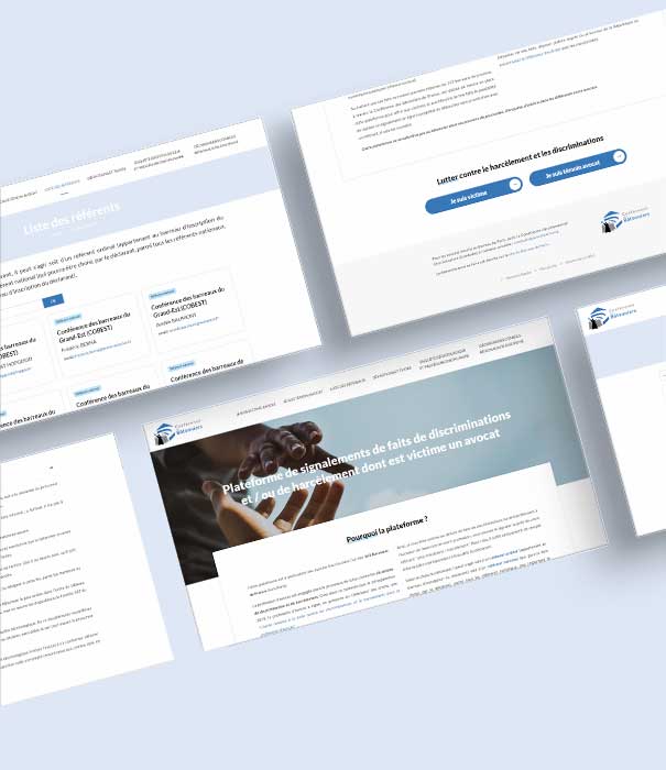 Visuel site Conférence des Bâtonniers