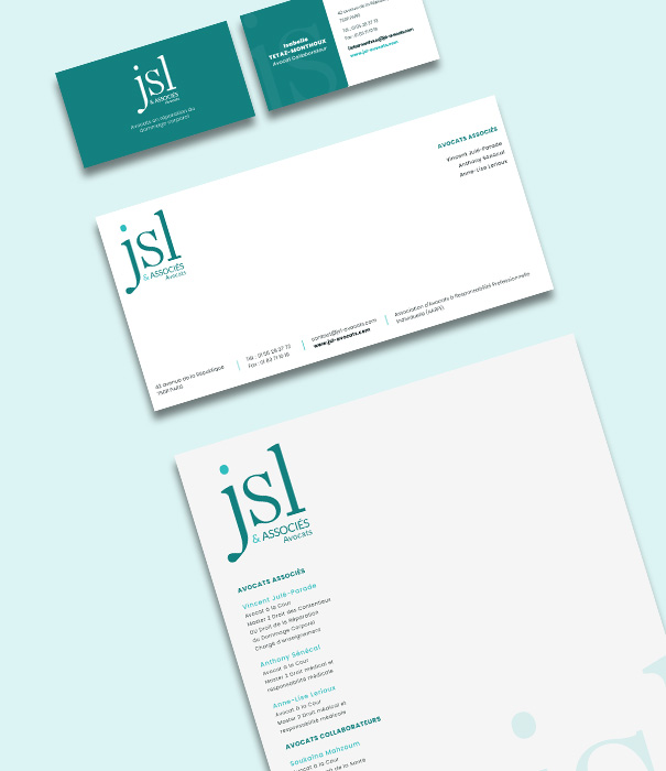 Création de site avocats - Cabinet JSL