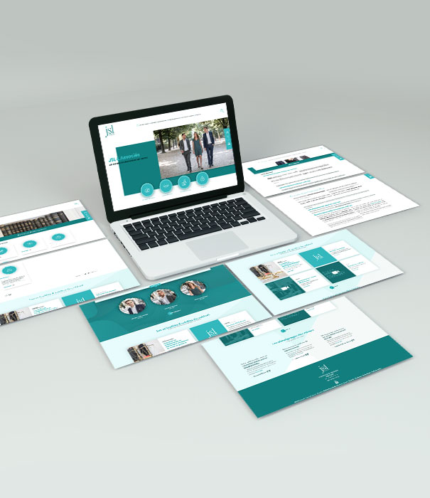 Site internet pour avocats - Cabinet JSL