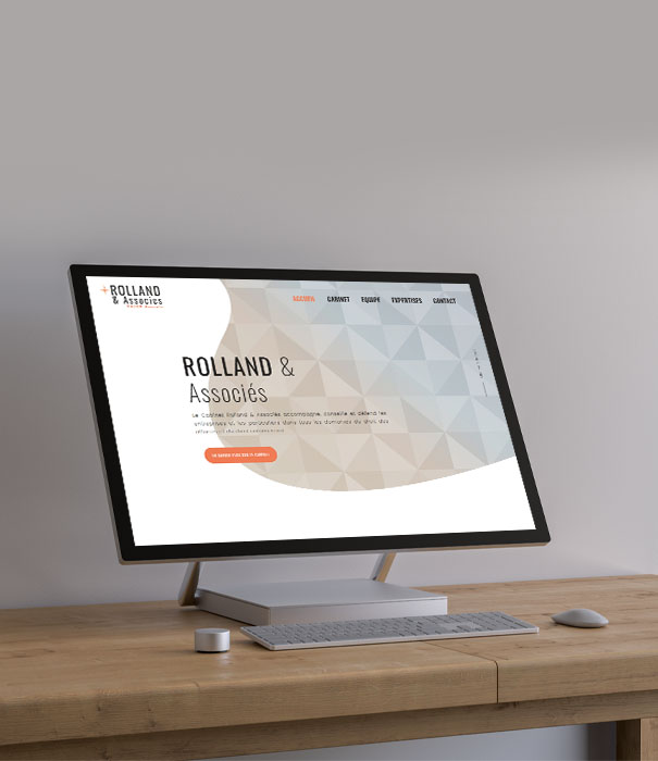Site internet avocats - Rolland et associés