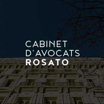 Site internet avocats - Rosato