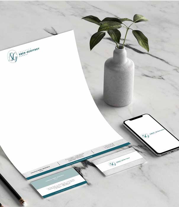 Création logo avocats - Cabinet SMER
