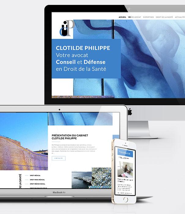 Création site internet avocat - Cabinet d'avocat Philippe