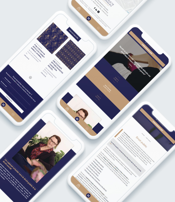 Création site web avocat - Cabinet Rolland & Associés